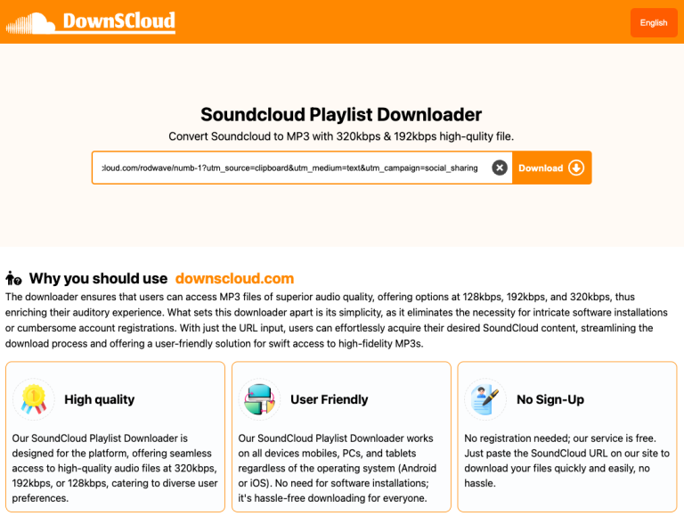 Soundcloud Playlist Downloader
